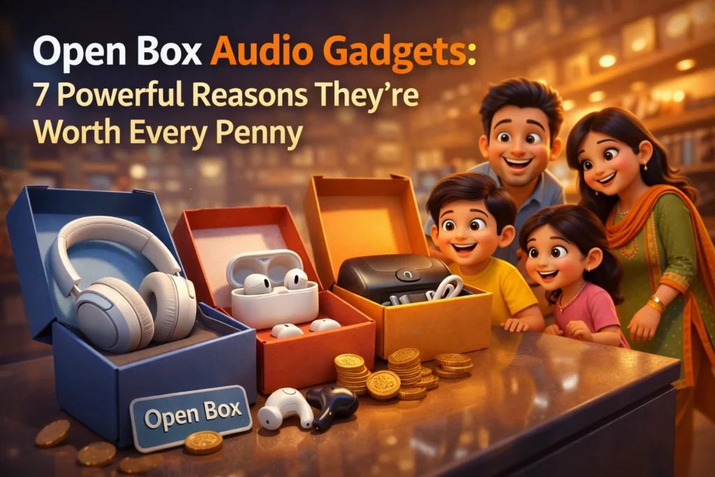 Open Box Audio Gadgets